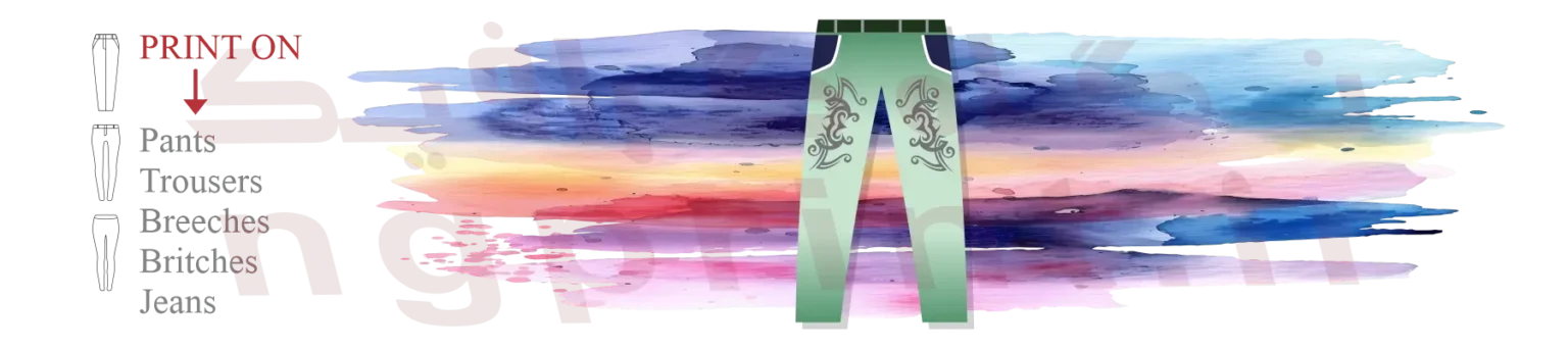 مرکز چاپ روی شلوار در تهران