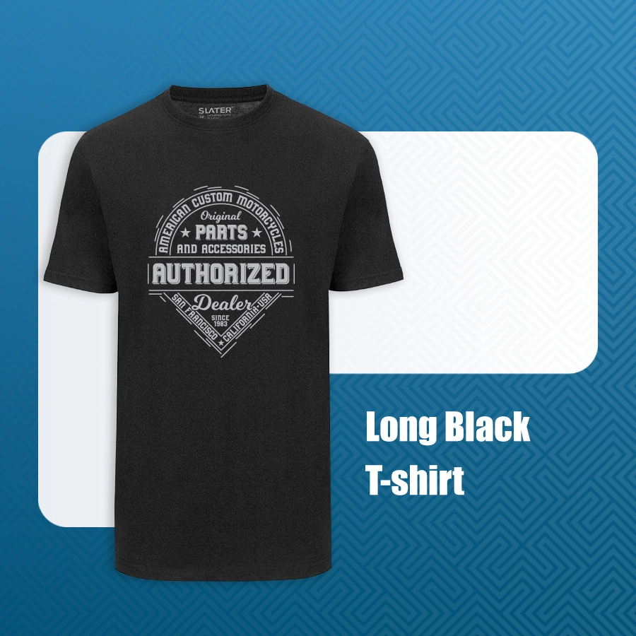 چاپ طرح روی تیشرت لانگ